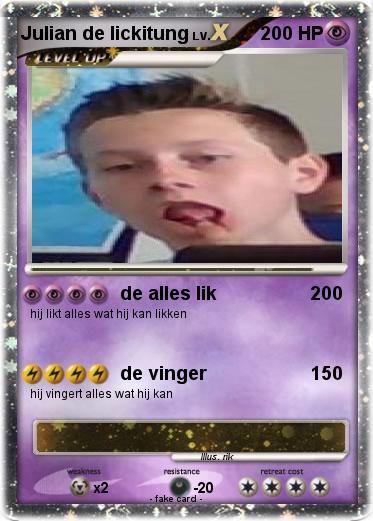 Pokemon Julian de lickitung