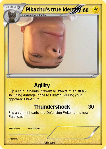 Pokemon Pikachu's true identity