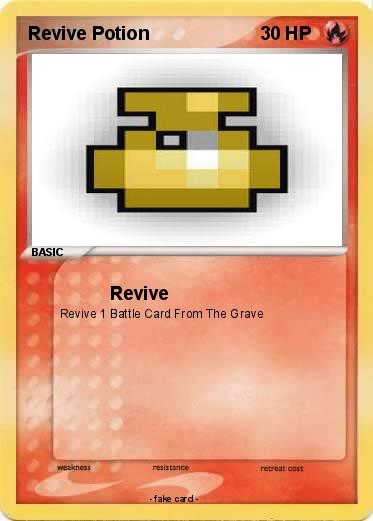 Pokemon Revive Potion