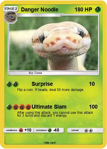 Pokemon Danger Noodle