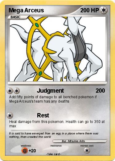 Pokemon Mega Arceus