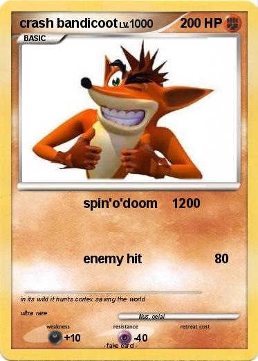 Pokemon crash bandicoot