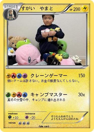 Pokemon すがい　やまと