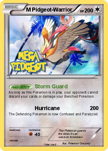 Pokemon M Pidgeot-Warrior