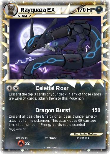 Pokemon Rayquaza EX