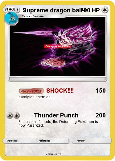 Pokemon Supreme dragon ball-z