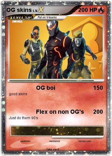 Pokemon OG skins