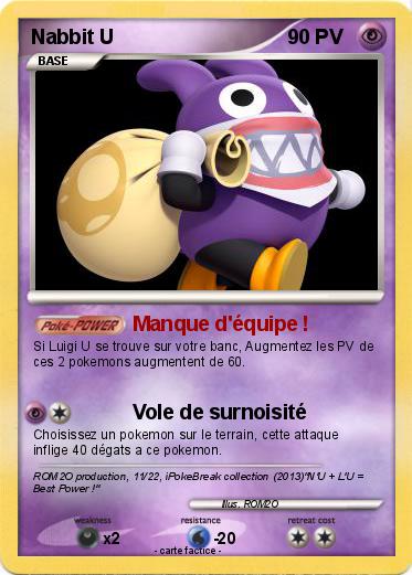 Pokemon Nabbit U