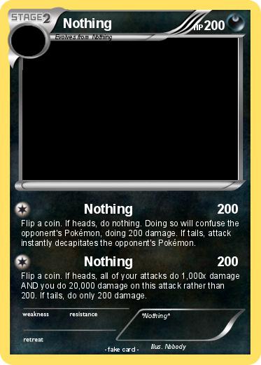Pokemon Nothing