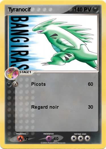 Pokemon Tyranocif