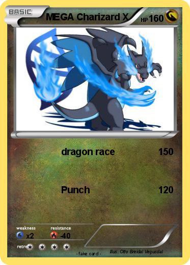 Pokemon MEGA Charizard X