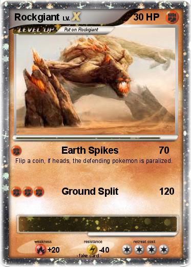 Pokemon Rockgiant