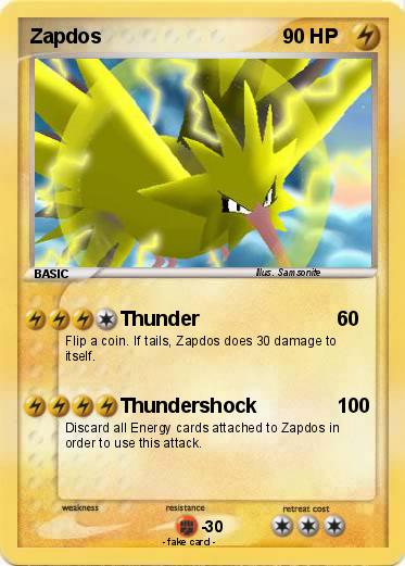 Pokemon Zapdos