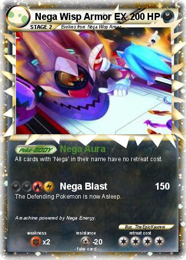Pokemon Nega Wisp Armor EX
