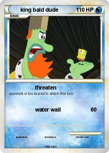Pokemon king bald dude