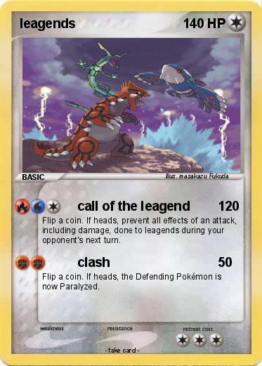 Pokemon leagends