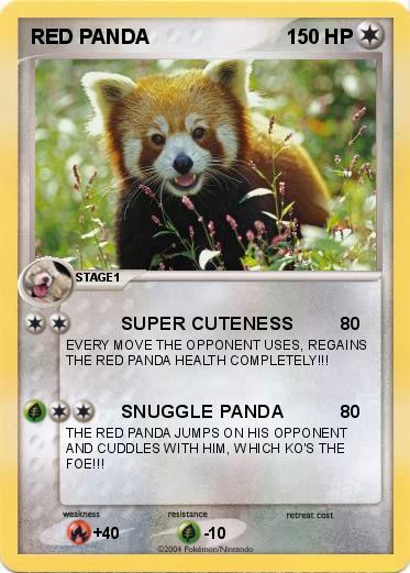 Pokemon RED PANDA