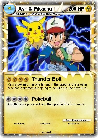 Pokemon Ash & Pikachu