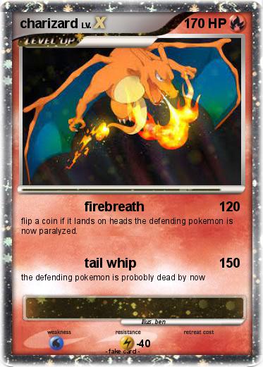 Pokemon charizard