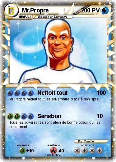 Pokemon Mr.Propre