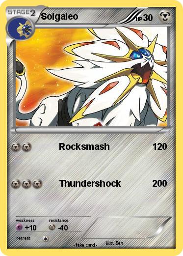 Pokemon Solgaleo