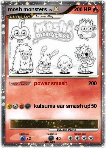 Pokemon mosh monsters