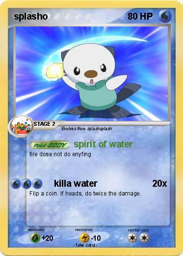 Pokemon splasho