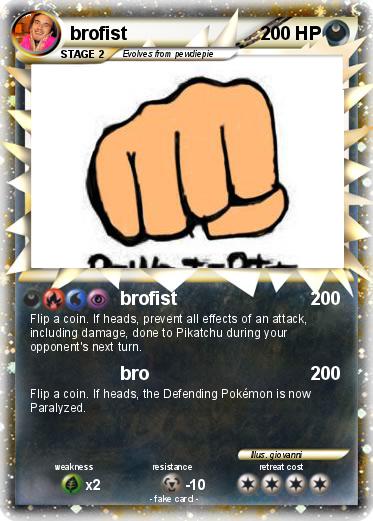 Pokemon brofist