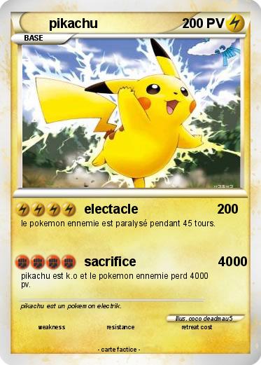Pokemon pikachu