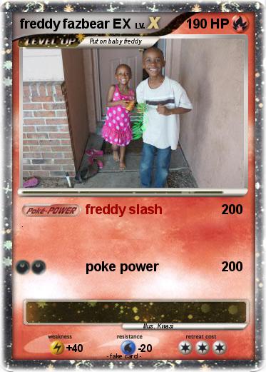 Pokemon freddy fazbear EX