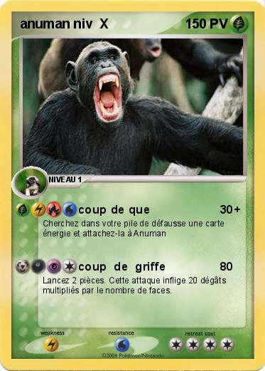 Pokemon anuman niv  X