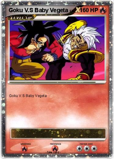 Pokemon Goku V.S Baby Vegeta