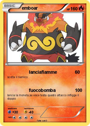 Pokemon emboar