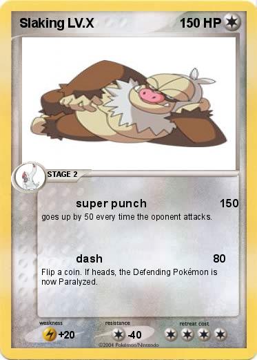 Pokemon Slaking LV.X