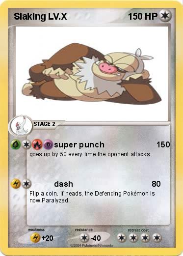 Pokemon Slaking LV.X