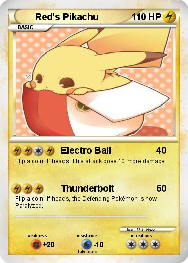 Pokemon Red's Pikachu