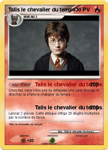 Pokemon Talis le chevalier du temps