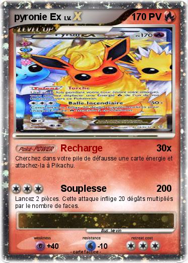 Pokemon pyronie Ex