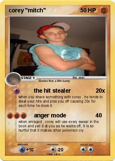 Pokemon corey "mitch"