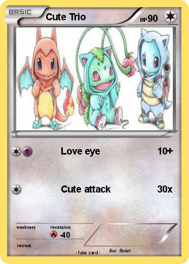 Pokemon Cute Trio