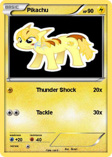 Pokemon Pikachu