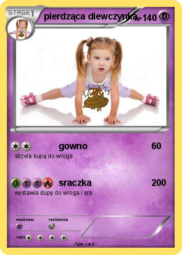 Pokemon pierdząca diewczynka