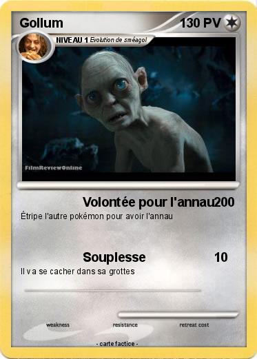 Pokemon Gollum