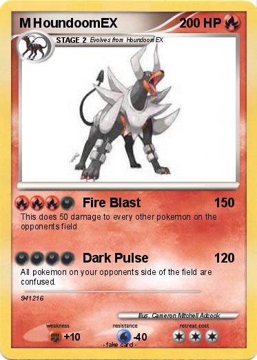 Pokemon M HoundoomEX