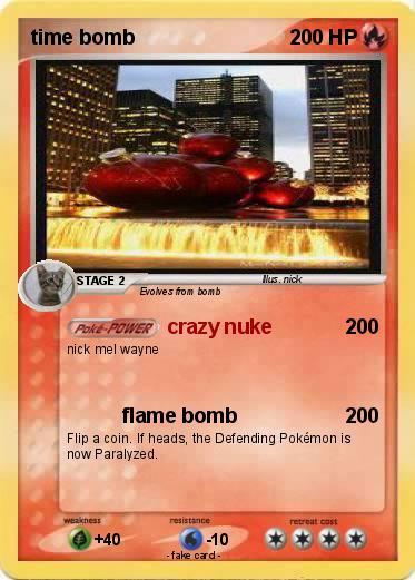 Pokemon time bomb