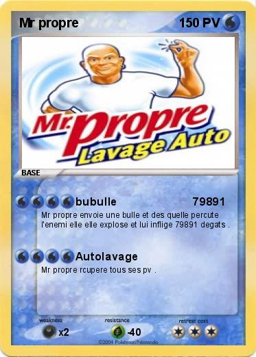 Pokemon Mr propre
