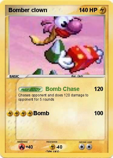 Pokemon Bomber clown