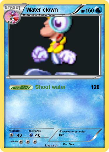 Pokemon Water clown