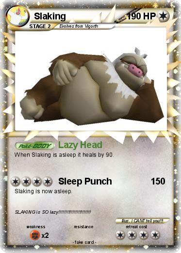 Pokemon Slaking