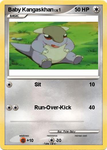 Pokemon Baby Kangaskhan